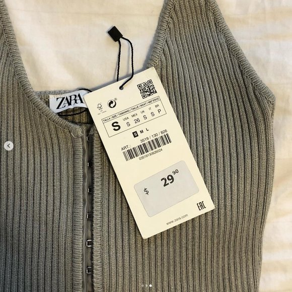Zara corset style tank - Picture 3 of 3
